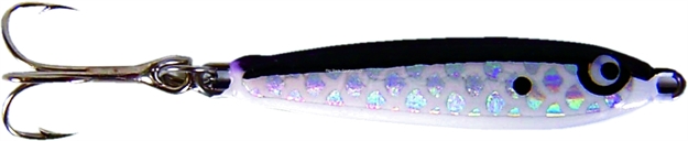 Picture of Berrys Threadfin Spoon, 1/2 Oz, Black Back/Silver Holo Form