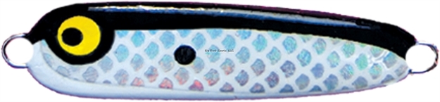 Picture of Berrys Threadfin Spoon, 3/5 Oz, Black Back/Silver Holo Form