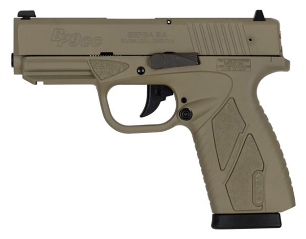 Picture of Bersa BP Polymer CC 9Mm 3.2" Fde Slide/Frame BP9FDECC