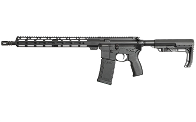 Picture of  Bersa Bar15rmft Bar15  5.56X45mm Nato 30+1 16" Barrel, A2 Flash Hider, Hard Coat Anodized Receiver, Mft 6 Position Minimalist Stock, 15" M-Lok Handguard, Manual Safety, Optics Ready 718356159241