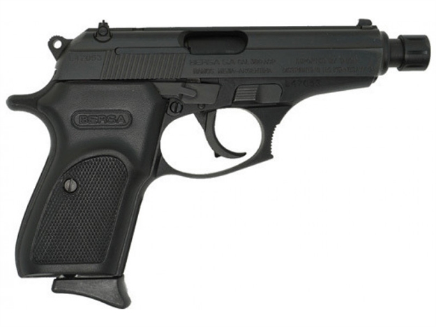Picture of Bersa Thunder Plus Semi-Auto Pistol, 380 Acp, 3.5" Threaded Bbl, Matte Finish, D.A., 15+1 Rnd T380PM15X