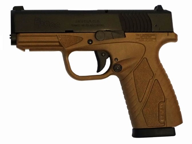 Picture of Bersa Conceal Carry 9Mm Blk/Fde 8+1 BP9DECC