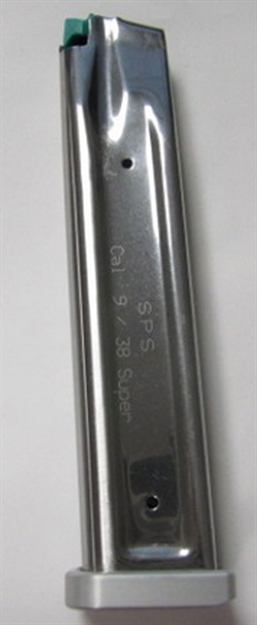 Picture of Bersa Magazine Sps Panteravista 38/9Mm 29-Rnd Aluminum Basepad