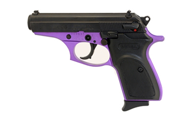Picture of Bersa Thunder 380 Semi-Auto Pistol, 380 Acp, 3.5" Bbl, Cerakote Purple/Matte, Polymer Grips, 8+1 Rnd, D.A. T380PRP8 091664960281