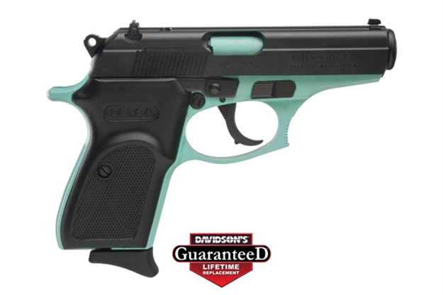 Picture of Bersa Thunder 380 Semi-Auto Pistol, 380 Acp, 3.5" Bbl, Cerakote Robin Egg/Matte, Polymer Grips, 8+1 Rnd, D.A. T380BLM8 091664960335