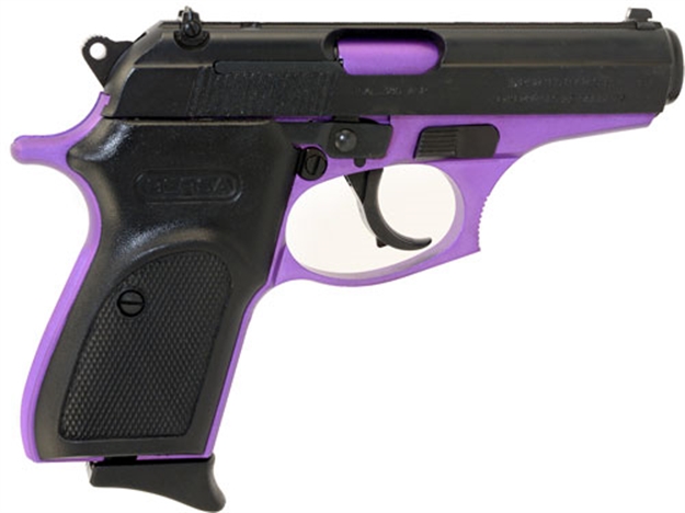 Picture of Bersa Thunder 380 Semi-Auto Pistol, 380 Acp, 3.5" Bbl, Cerakote Purple/Matte, Polymer Grips, 8+1 Rnd, D.A. T380PRP8