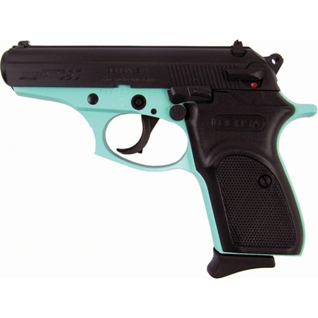 Picture of Bersa Thunder 380 Semi-Auto Pistol, 380 Acp, 3.5" Bbl, Cerakote Robin Egg/Matte, Polymer Grips, 8+1 Rnd, D.A. T380BLM8