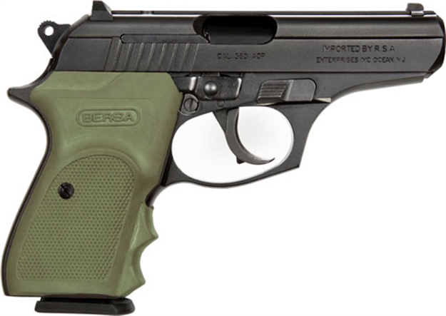 Picture of Bersa Thunder Combat Plus Semi-Auto Pistol, 380 Acp, 3.5" Bbl, Matte, Rubber Grips, 15+1 Rnd, D.A. T380PMC 091664904025