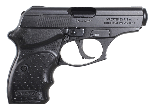 Picture of  Bersa Thun380mltcc Thunder  Micro-Compact Frame 380 Acp 7+1, 3.50" Black Steel Barrel, Matte Black Serrated Steel Slide & Aluminum Frame 810083200224