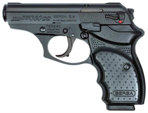Picture of Bersa Thunder Concealed Carry Semi Auto Pistol 380 Acp, 3.2 In, Poly Grp, 7+1 Rnd, Compact Blk Frame THUN380MLTCC 091664903752