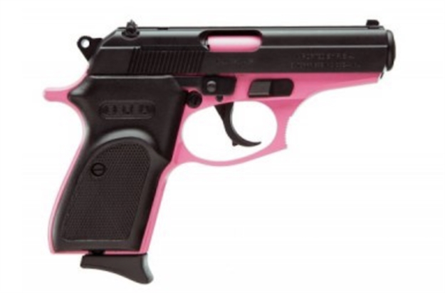 Picture of Bersa Thunder 380 Semi-Auto Pistol, 380 Acp, 3.5" Bbl, Cerakote Pink/Matte, Polymer Grips, 8+1 Rnd, D.A. T380PNK8 091664960236