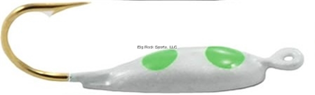 Picture of Best Minnesota Tear Drop Jig Size 10 Glow 12Cd