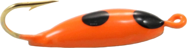 Picture of Best Minnesota Tear Drop Jig Size 10 Orange 12Cd