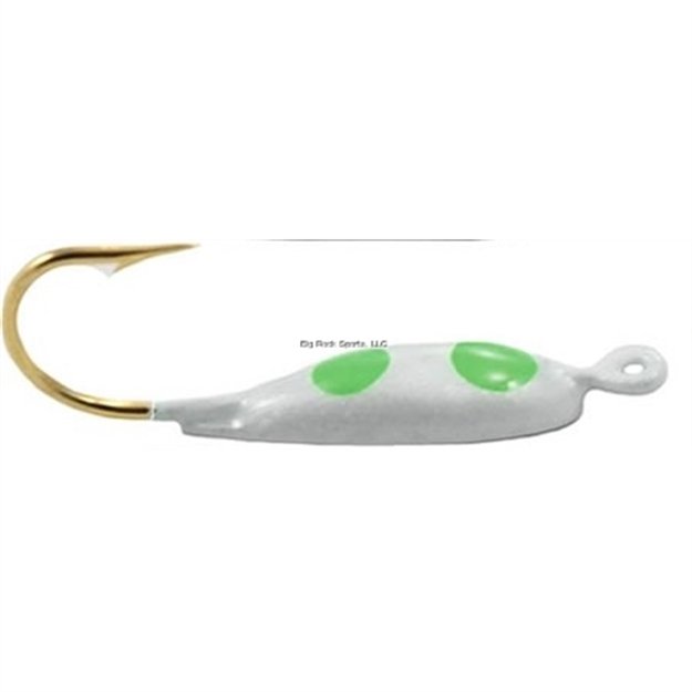 Picture of Best Minnesota Tear Drop Jig Size 8 Glow 12Cd