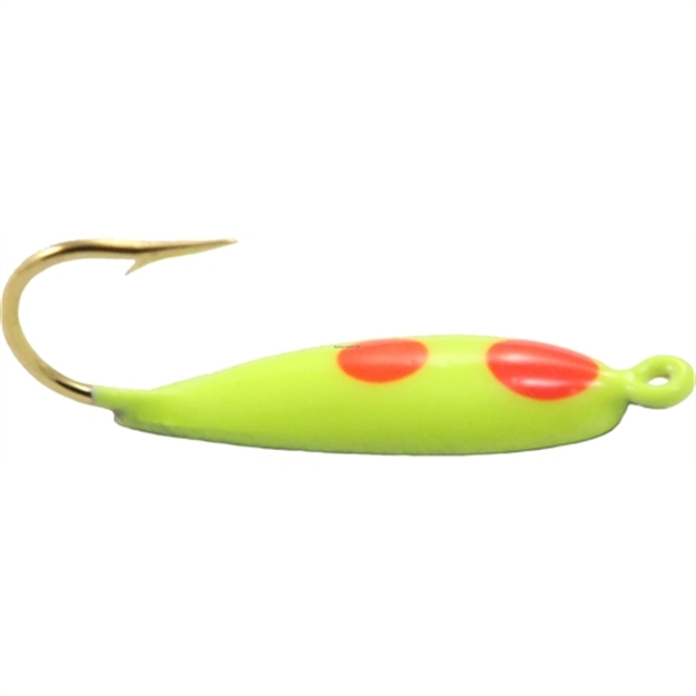 Picture of Best Minnesota Tear Drop Jig Size 10 Chartreuse 12Cd