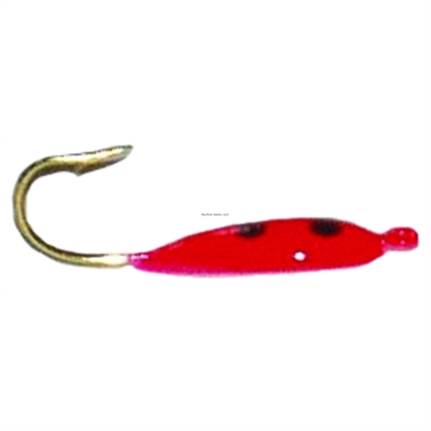 Picture of Best Minnesota Tear Drop Jig Size 6 Red 12Cd