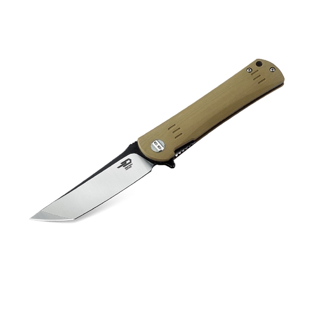 Picture of Bestech Kendo Folder 3.75 IN Plain Beige G-10 Handle