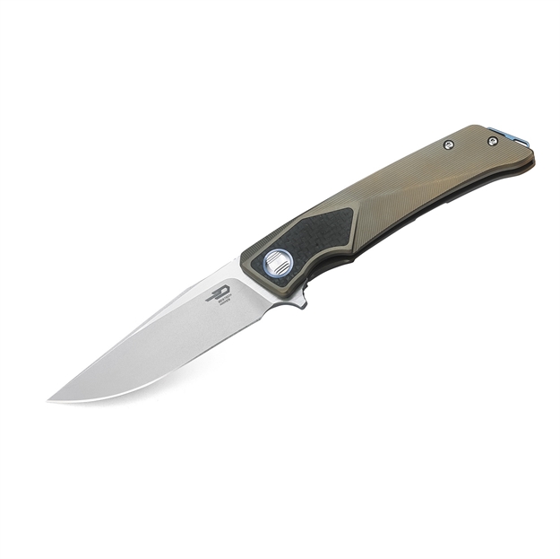 Picture of Bestech Sky Hawk Folder Bb-Satin Plain Bronze Titanium Hndl