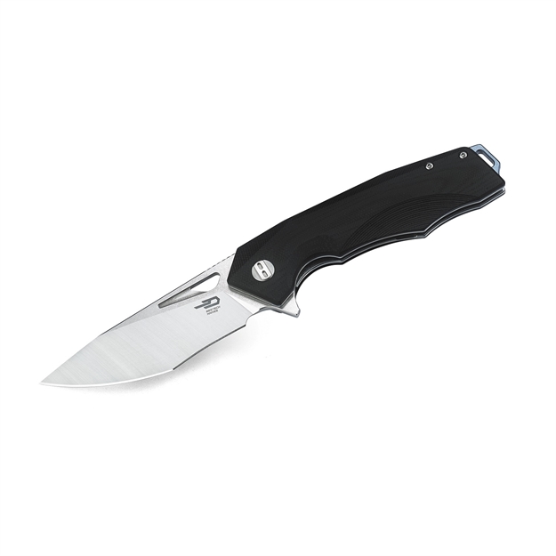 Picture of Bestech Toucan Folder Sw-Satin Plain Black G-10 Handle