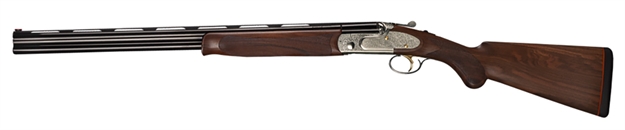 Picture of  Bettinsoli Usa Boll413022 Overland Eell  410 Gauge Break Open 3" 2Rd 30" Blued 30" Vent Rib Barrel Stainless Engraved Stainless Receiver Walnut Wood Fixed Stock Ambidextrous Hand