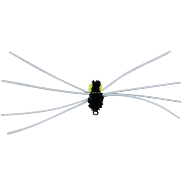 Picture of Betts Tackle Busy Bee Fishing Fly, SZ 10,, Black/Chartreuse