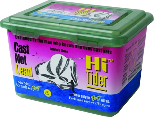 Picture of Betts HI Tider Mono Cast Net 5' 3/8" Mesh 3/4Lb Lead Per Ft, Boxed