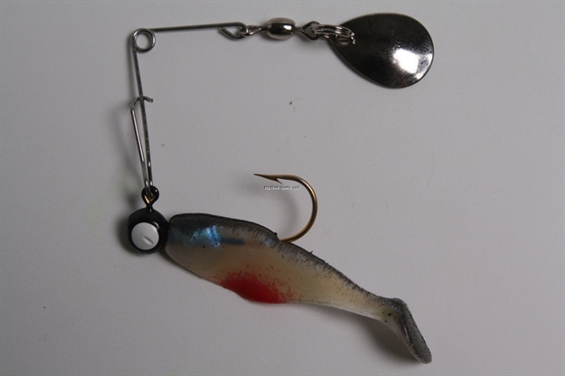 Picture of Betts Tackle Spin Pogy Shad , 2", 1/16 Oz, Pearl, Floating