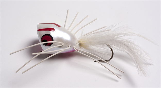 Picture of Betts Tackle Bug Fly Popper, White/White