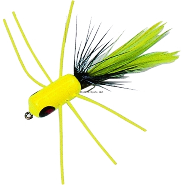 Picture of Betts Tackle Falls Fire Fly Shimmy Fishing Fly, SZ 10, Chartreuse/Black/Chartreuse