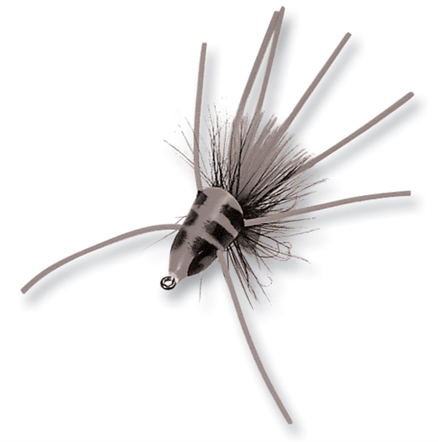 Picture of Betts Tackle Fish Head Glo/Black/White 12