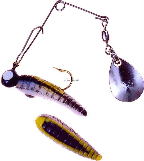 Picture of Betts Tackle Spin Grub Lure, 1", 1/32 Oz, Bull Frog