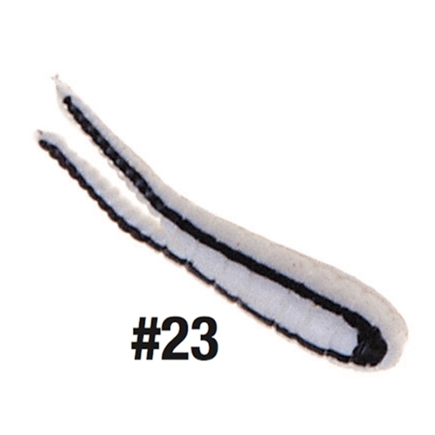 Picture of Betts Tackle Grub 1/50 12Cd Wht/Blk ST