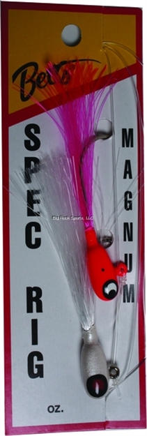 Picture of Betts Tackle Magnum Spec Rig , 1/4 Oz, White/Pink, 2/Pack