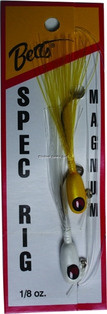 Picture of Betts Tackle Magnum Spec Rig , 1/8 Oz, Yellow/White, 2/Pack