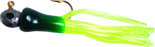 Picture of Betts Tackle Mini Tube Jig, 1/32 Oz, Green/Chartreuse, 3/Pack