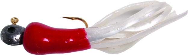 Picture of Betts Tackle Mini Tube Jig, 1/32 Oz, Red/Pearl, 3/Pack