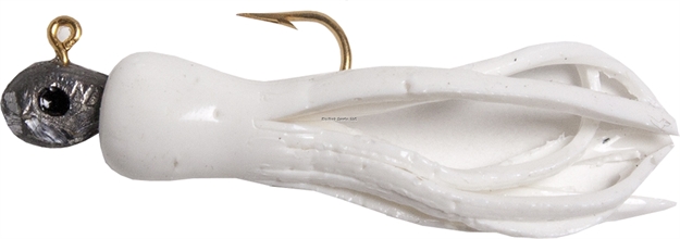 Picture of Betts Tackle Mini Tube Jig, 1/32 Oz, White, 3/Pack