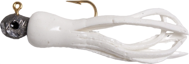 Picture of Betts Tackle Mini Tube Jig, 1/64 Oz, White, 3/Pack