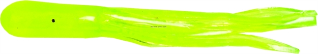 Picture of Betts Tackle Mini Tube Tail, 1 1/2", Chartreuse, 20/Pack