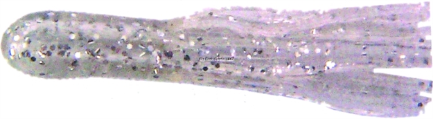 Picture of Betts Tackle Mini Tube Tail, 1 1/2", Clear Glitter, 20/Pack