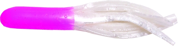 Picture of Betts Tackle Mini Tube Tail, 1 1/2", Pink/Pearl, 20/Pack