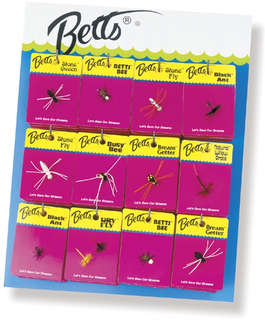 Picture of Betts Tackle Panfish Display 72 Assorted PF-6 42621060704