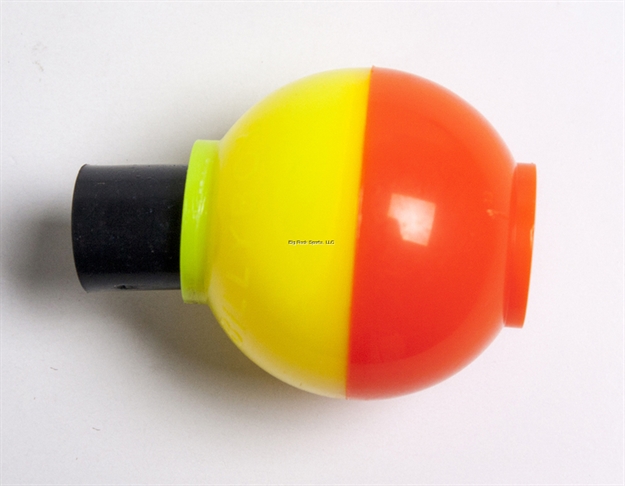 Picture of Billy Boy Unweighted Plastic Floats - Round 1" FL Orange/Yellow 50Bg
