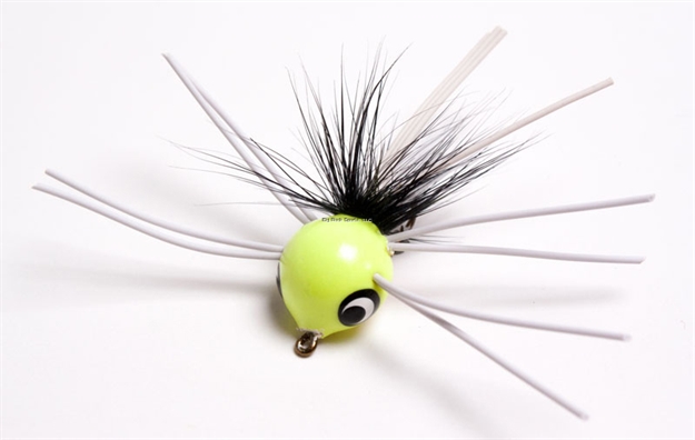 Picture of Betts Tackle Pop-N' Round Fly Popper, SZ 8 Glow