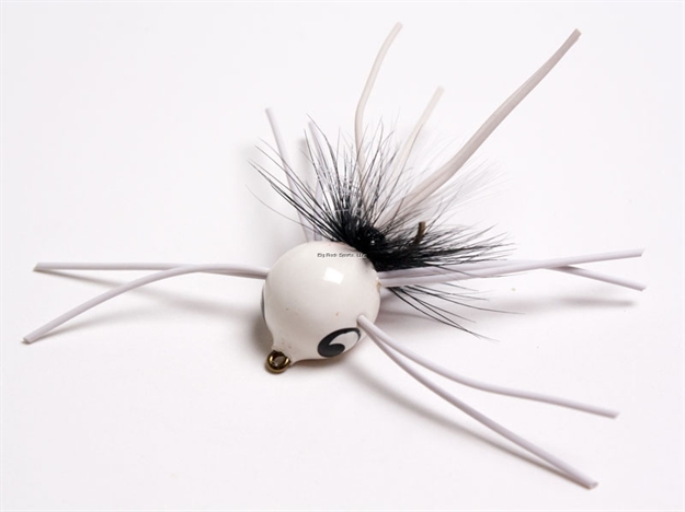 Picture of Betts Tackle Pop-N' Round Fly Popper, SZ 8 White