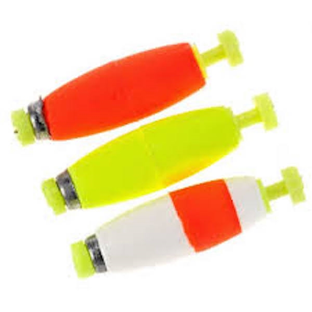 Picture of Betts Tackle Snap Cigar Flt Wgt Yel 3" 50Bg