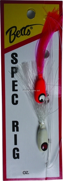Picture of Betts Tackle Spec Rig , 1/16 Oz, White/Pink, 2/Pack