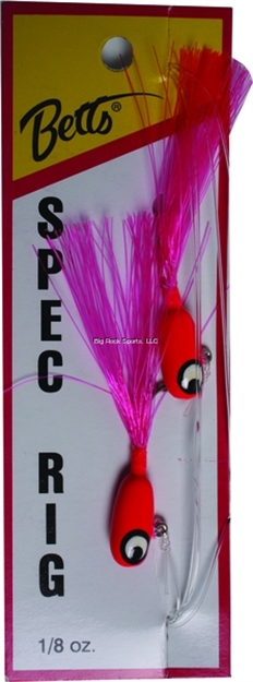 Picture of Betts Tackle Spec Rig , 1/8 Oz, Pink/Pink, 2/Pack