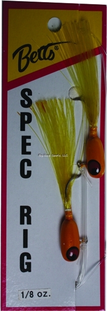 Picture of Betts Tackle Spec Rig , 1/8 Oz, Yellow/Yellow, 2/Pack
