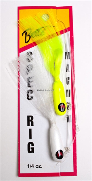 Picture of Betts Tackle Spec Rig 1/4 White/Chartreuse 2 PC